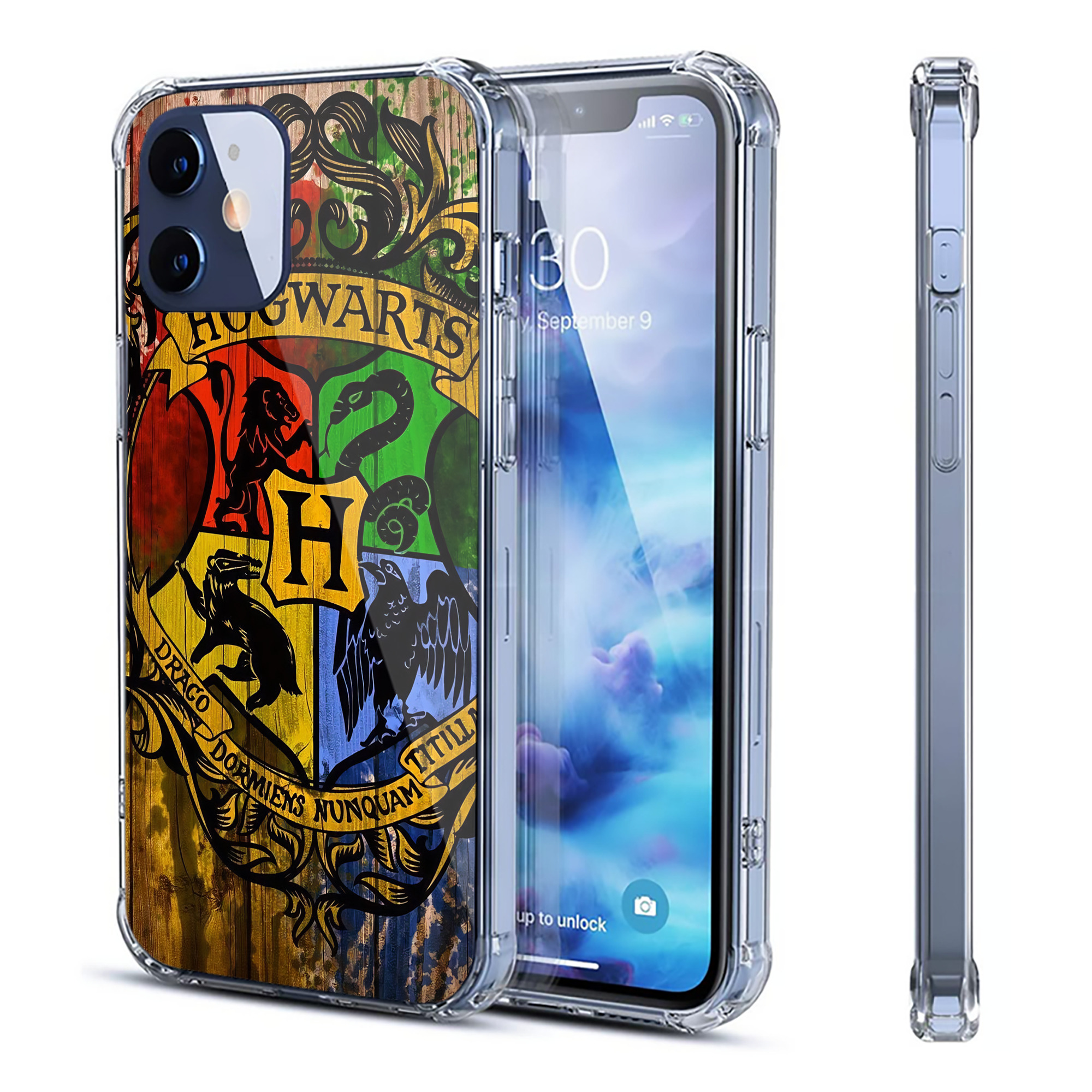 （画像用） Harry Potter ハリー・ポッターシリーズ 【iPhone 12シリーズ対応】透明スマホケース（クリアソフトケース）